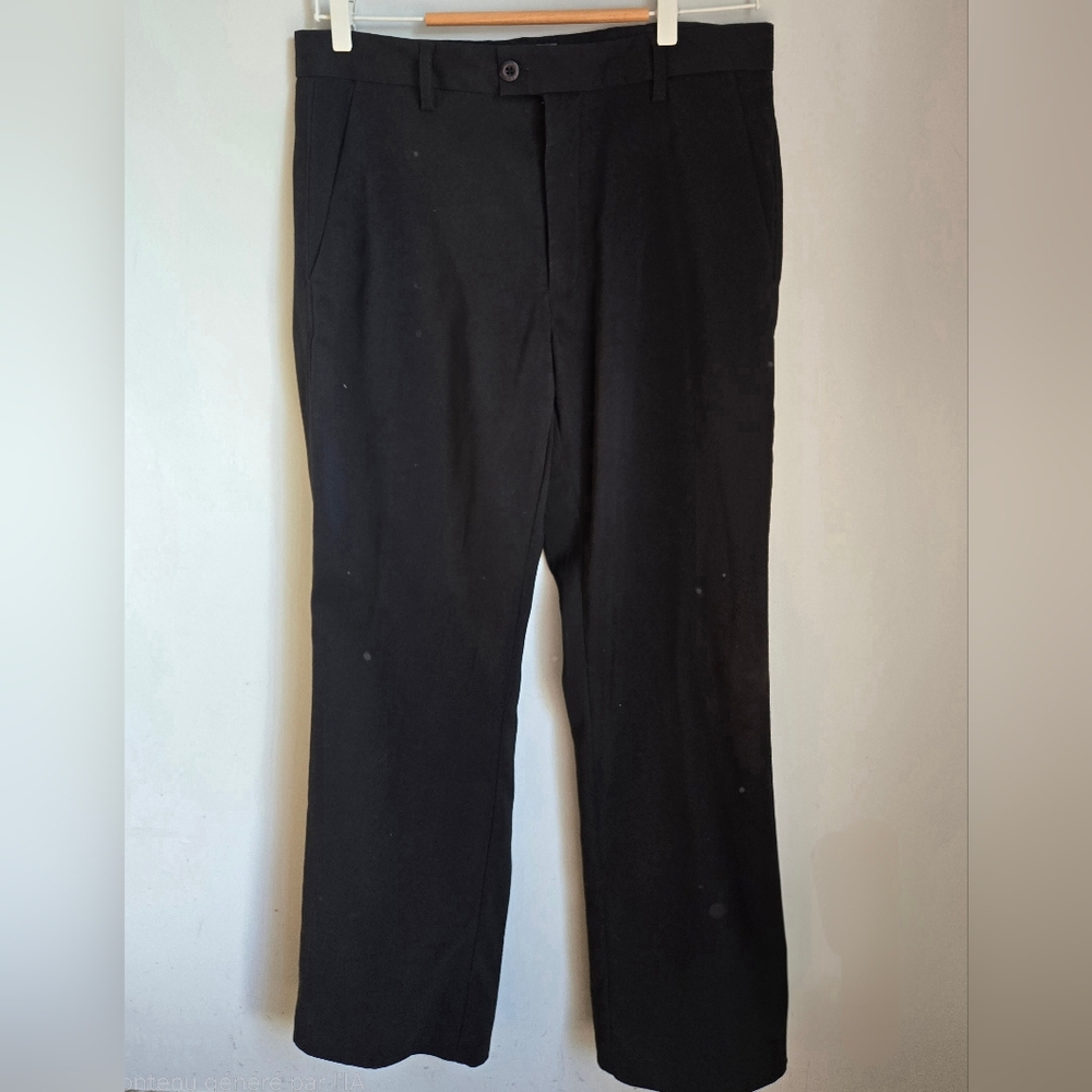 Vintage POINT ZERO Men's Black Dress Pants